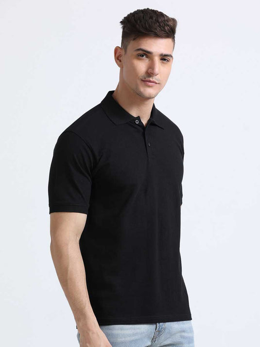 Plain Polo T-Shirt