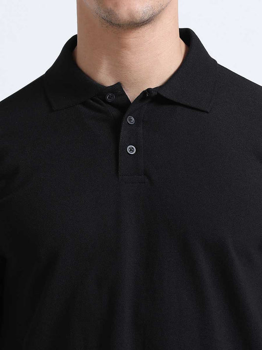 Plain Polo T-Shirt