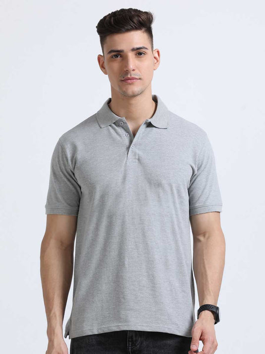 Plain Polo T-Shirt