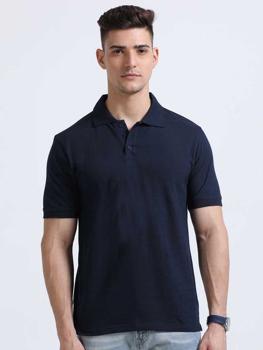 Plain Polo T-Shirt