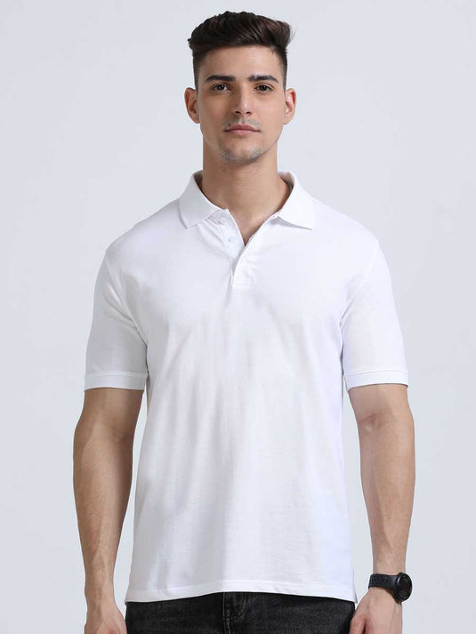 Plain Polo T-Shirt