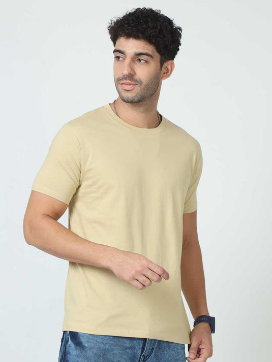 Plain Round Neck T-Shirt