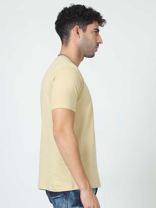 Plain Round Neck T-Shirt