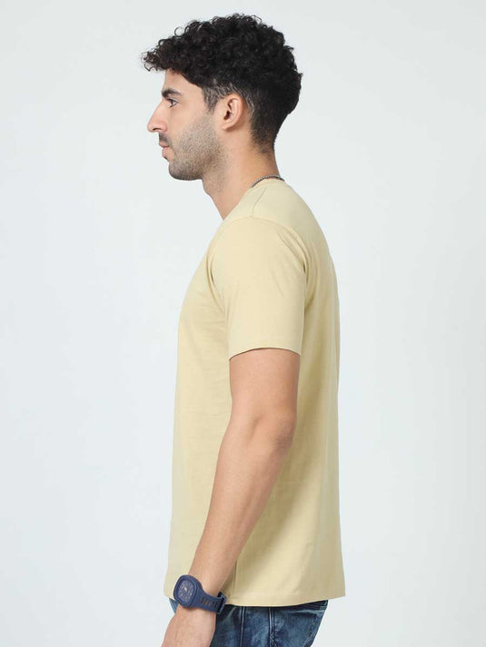 Plain Round Neck T-Shirt