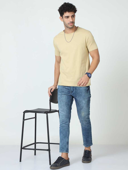 Plain Round Neck T-Shirt