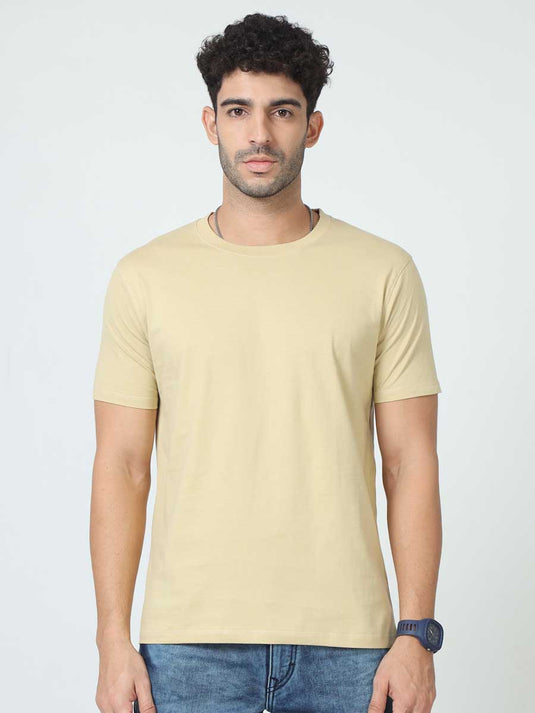 Plain Round Neck T-Shirt