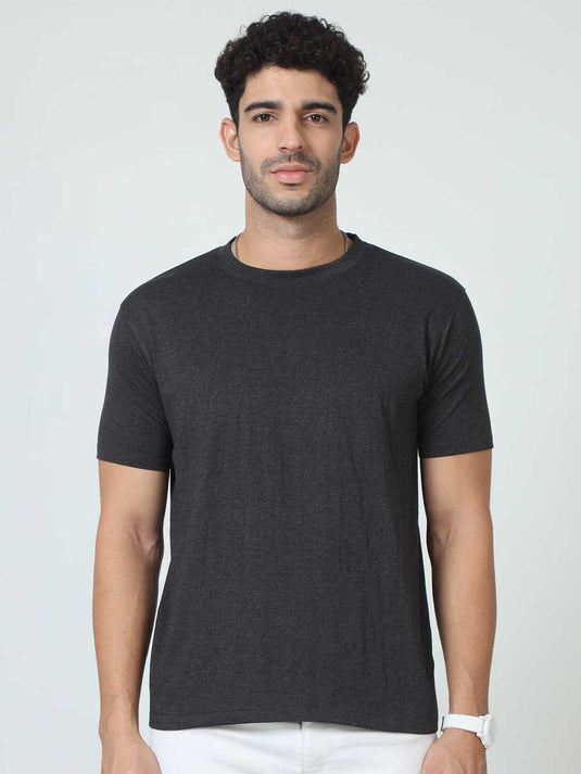 Plain Round Neck T-Shirt