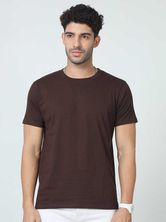 Plain Round Neck T-Shirt