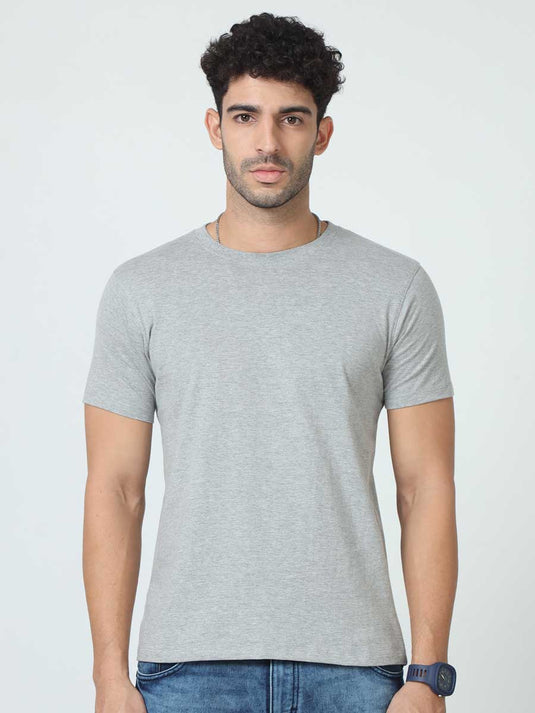 Plain Round Neck T-Shirt