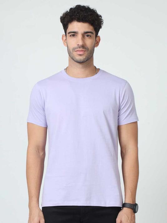 Plain Round Neck T-Shirt