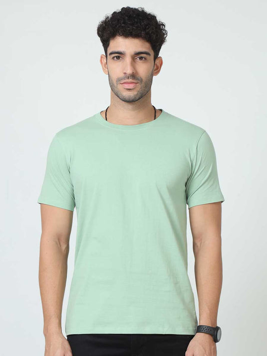 Plain Round Neck T-Shirt