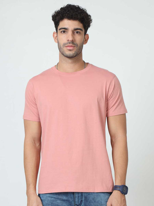 Plain Round Neck T-Shirt