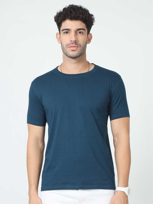 Plain Round Neck T-Shirt