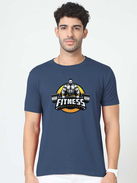 Printed Supima Fitness - One More Rep T-Shirt