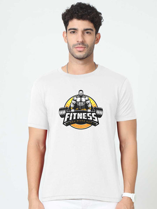 Printed Supima Fitness - One More Rep T-Shirt