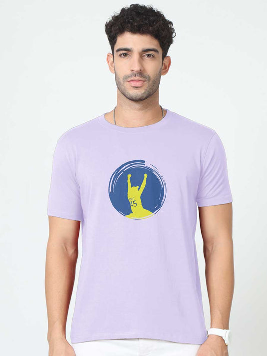 Printed Round Neck IPL Rohit T-Shirt