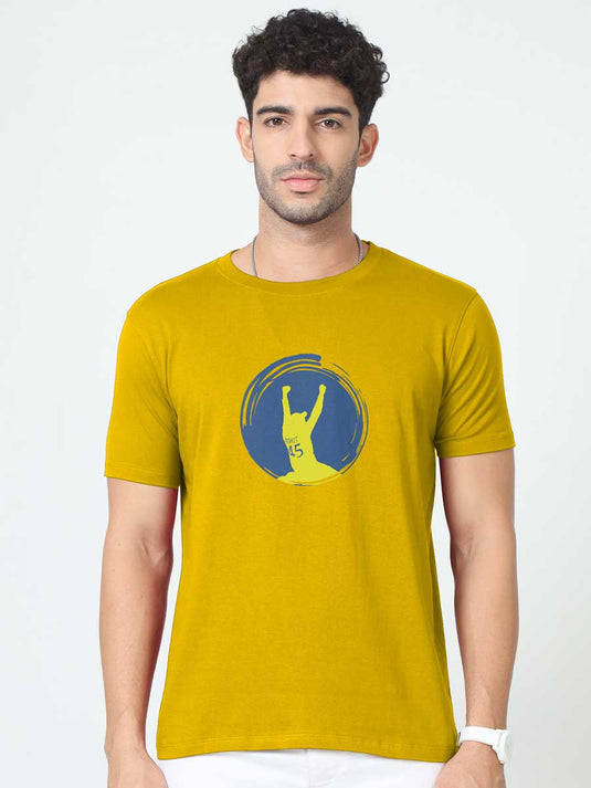 Printed Round Neck IPL Rohit T-Shirt