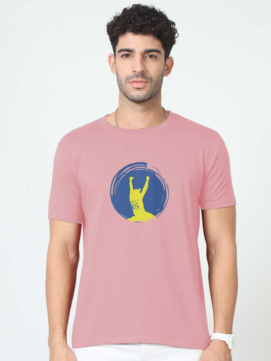 Printed Round Neck IPL Rohit T-Shirt