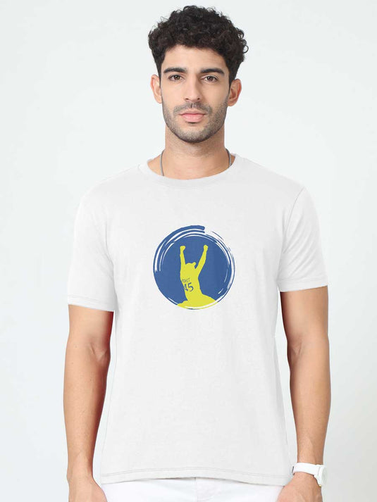 Printed Round Neck IPL Rohit T-Shirt