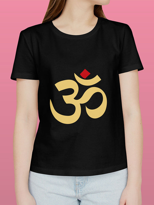 Printed Supima Self Love - Om T-Shirt