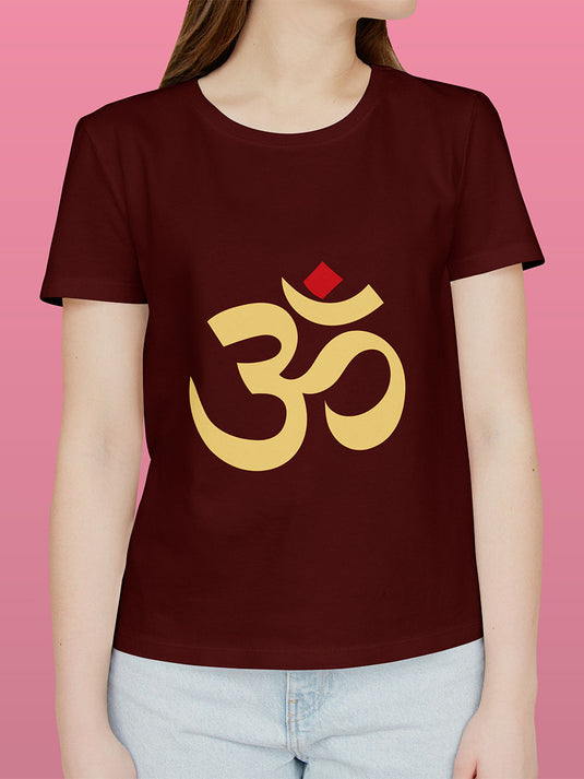 Printed Supima Self Love - Om T-Shirt