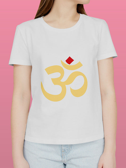 Printed Supima Self Love - Om T-Shirt