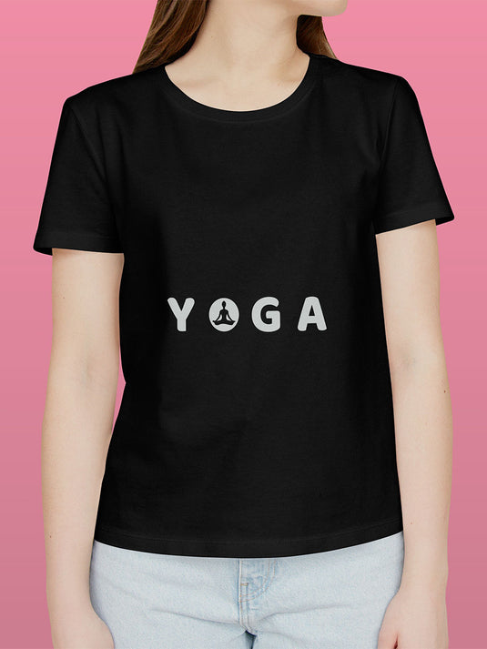 Printed Supima Self Love - Yoga T-Shirt